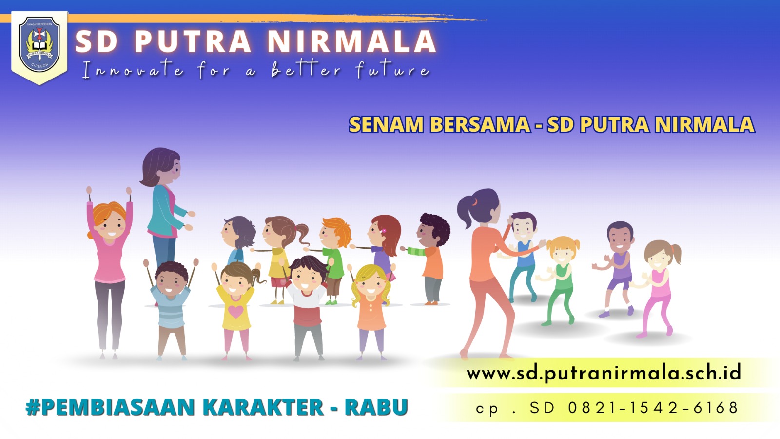 Sampul Pembiasaan Berkarakter #Rabu